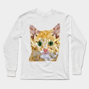 Geo Cat Long Sleeve T-Shirt